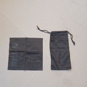 $4 Add-On New Outdoor King Black Drawstring Pouch & Glasses Cleaning Rag